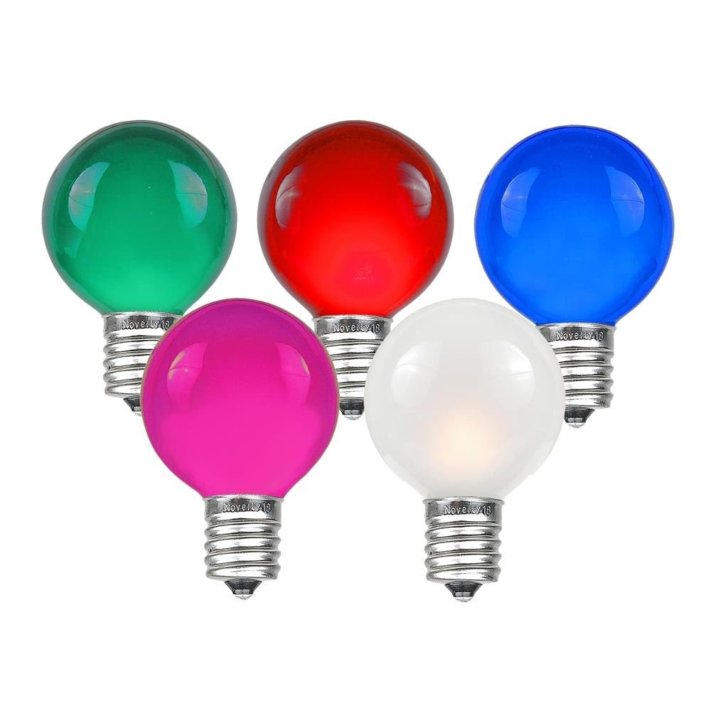 Novelty Lights Incandescent G30 Globe Replacement Bulbs - Outdoor